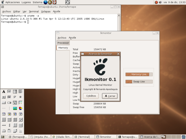 lkmonitor on ubuntu